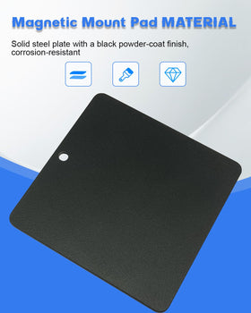 FYWZ pad next to a ruler for scale showing slim profile and low profile benefit