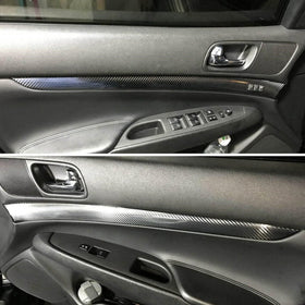 FZJDSD being applied to Infiniti door panel for quick upgrade