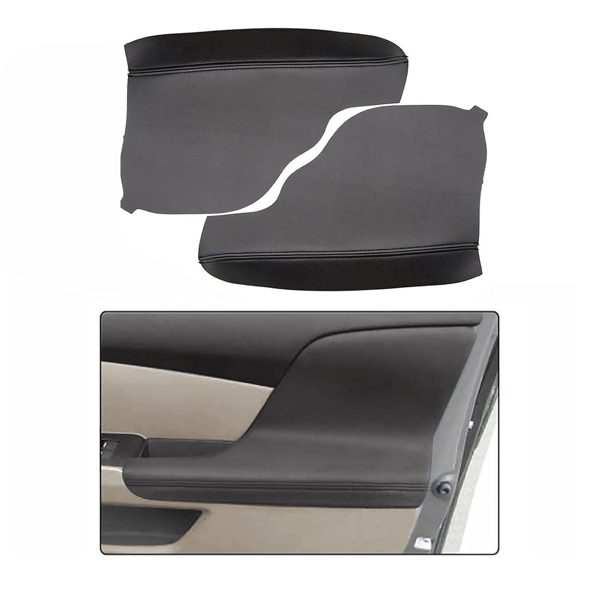 FZJDSD front view of replacement armrest cover showing fit and clean finish