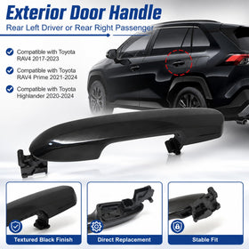 FZJDSD handle side profile close-up highlighting OEM alignment