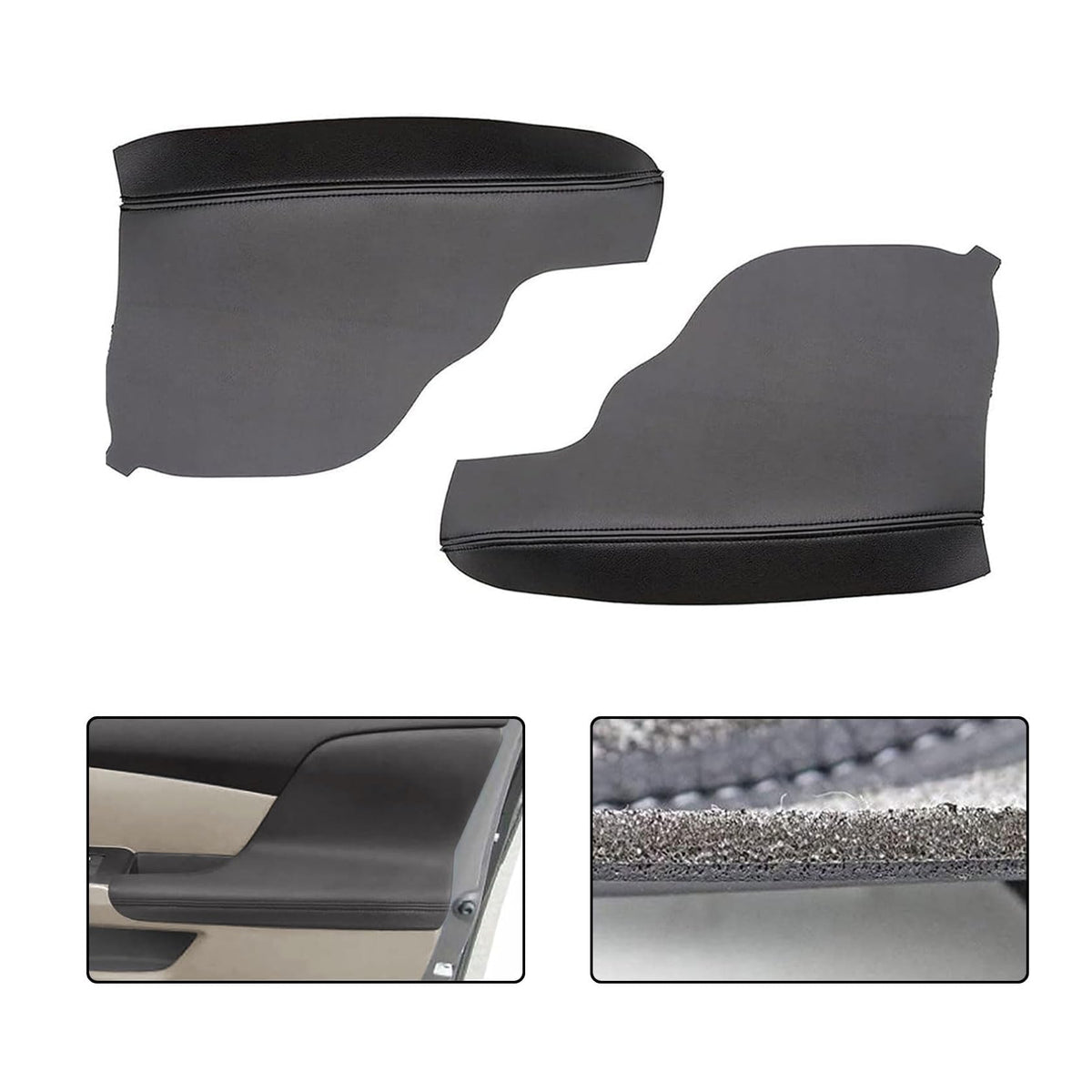 FZJDSD installed on Odyssey passenger door showing symmetrical fit benefit