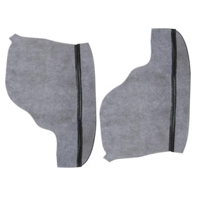 FZJDSD armrest cover next to hand for scale showing precise sizing and ergonomic fit