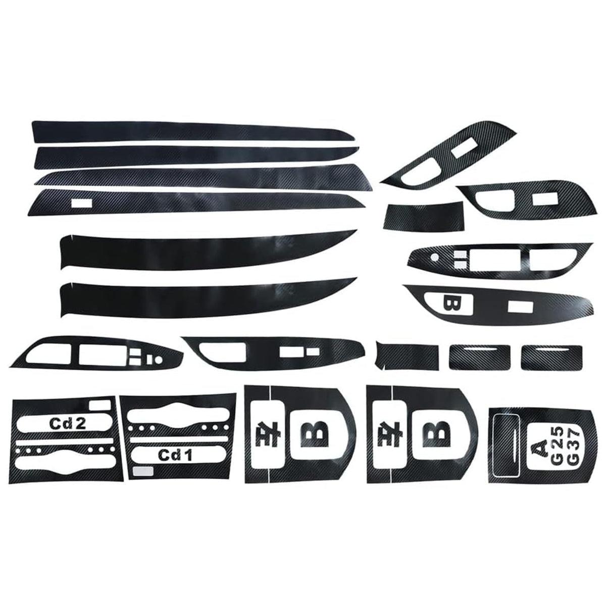 FZJDSD decal next to ruler showing accurate fit dimensions