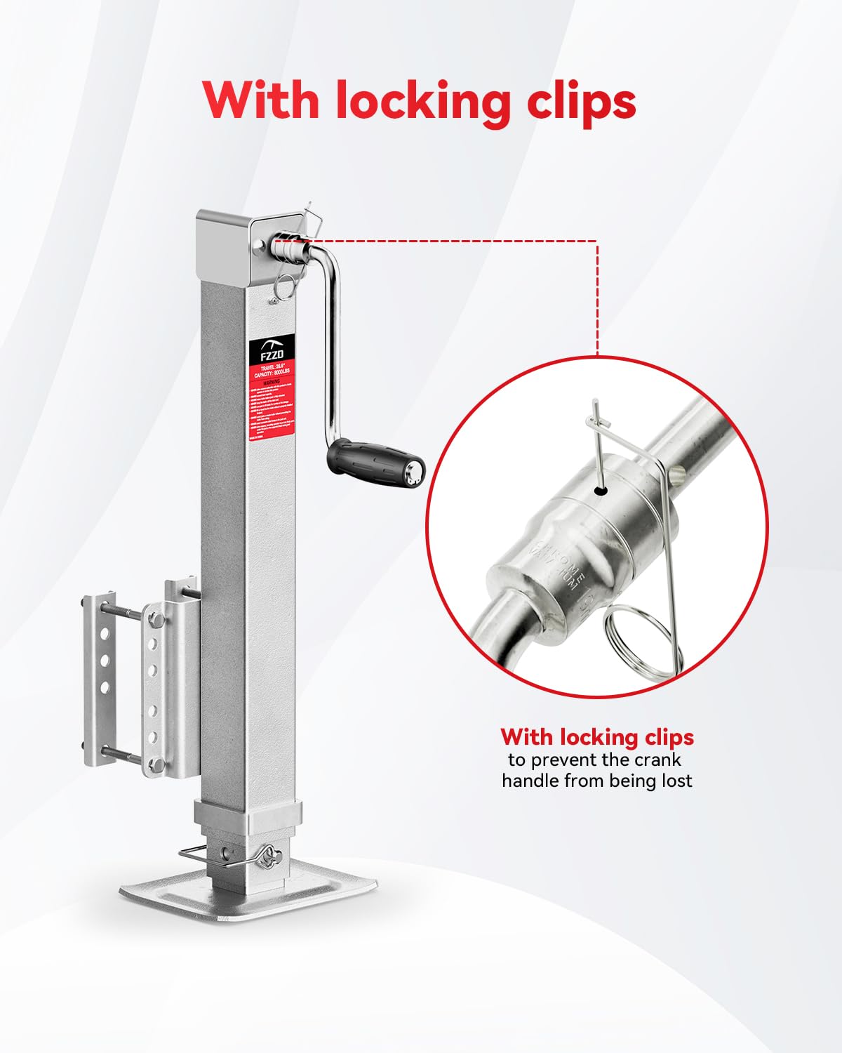 FZZD drill-compatible socket detail enabling fast powered lifts