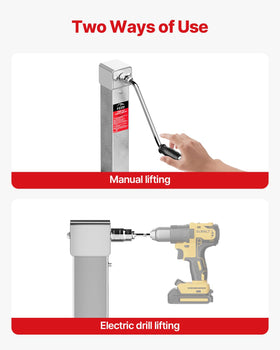 FZZD mounted on trailer tongue with bolts for secure installation