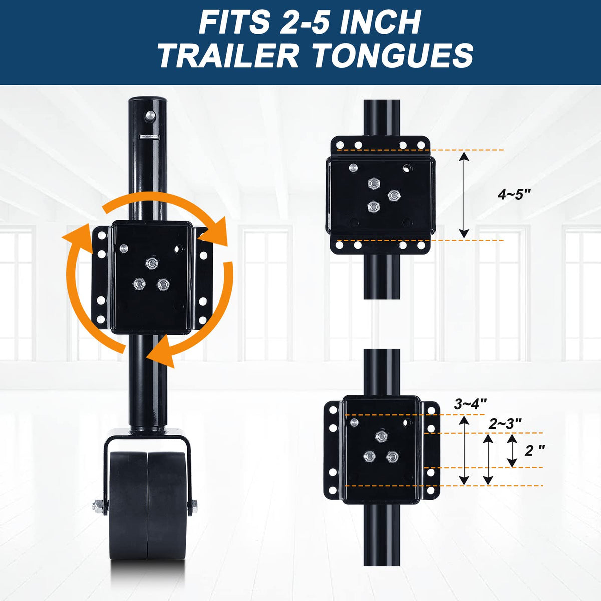 FZZD mounting bracket with included hardware for secure attachment