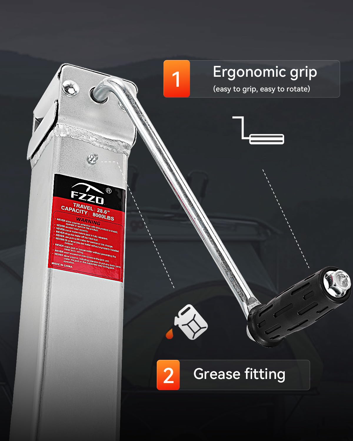 FZZD oversized base plate detail providing better stability on soft ground
