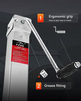 FZZD oversized base plate detail providing better stability on soft ground