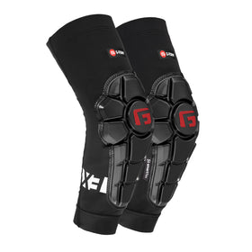G-Form Pro-X3 front view showing slim black elbow guards and coverage benefit