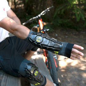 G-Form Pro-X3 silicone gripper closeup showing secure no-slip fit benefit