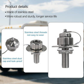 G-Sunny internal check valve detail showing one-way flow protection benefit