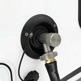 G-Sunny close-up shutoff valve detail offering precise flow control benefit