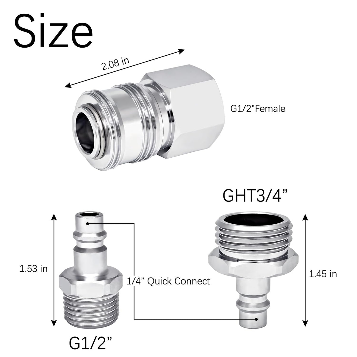 G-Sunny connector pictured at campsite offering convenient outdoor water access