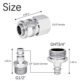 G-Sunny connector pictured at campsite offering convenient outdoor water access