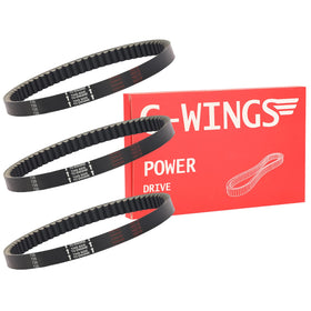 G-WINGS 725 belts front packaging showing three belts and clear labeling for reliable replacement