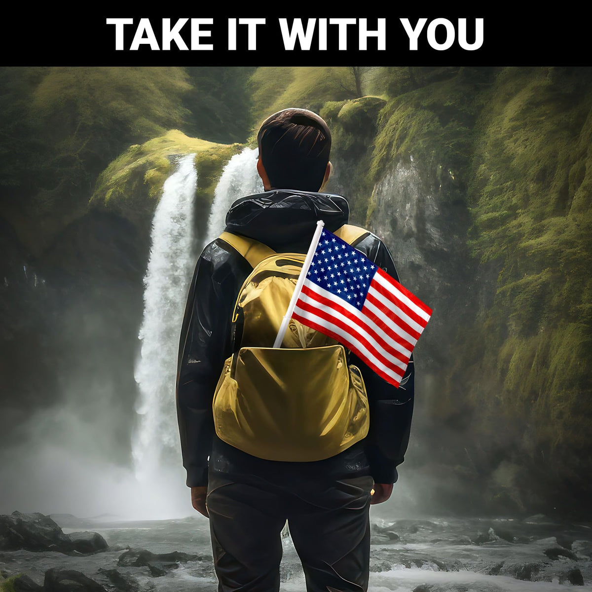 G128 flags displayed at festival emphasizing crowd visibility and celebratory use