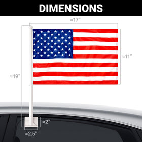 G128 flag next to ruler showing 11x17 inch size for accurate scale benefit