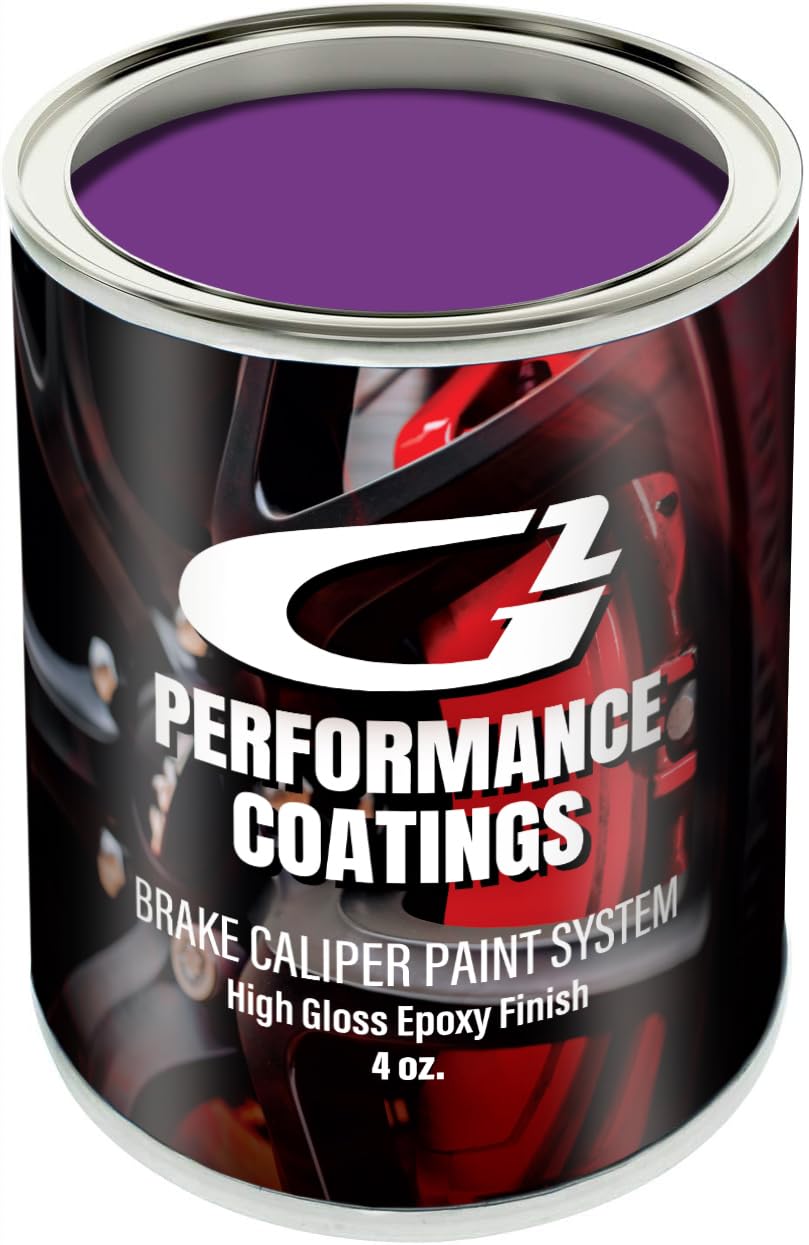 G2 painted caliper on car wheel showing improved style and durability