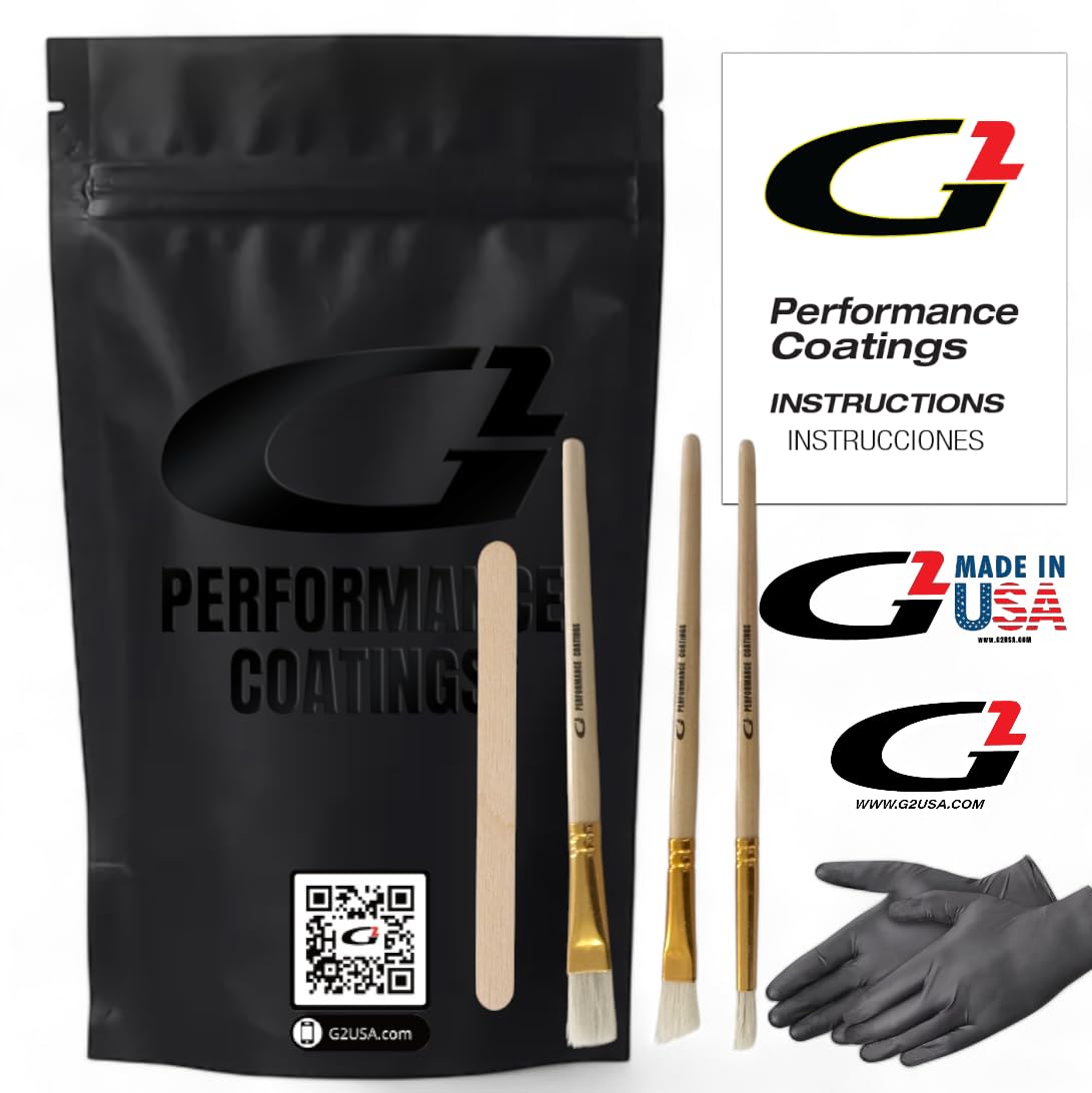 G2 cured finish texture showing hard high-gloss surface and protection