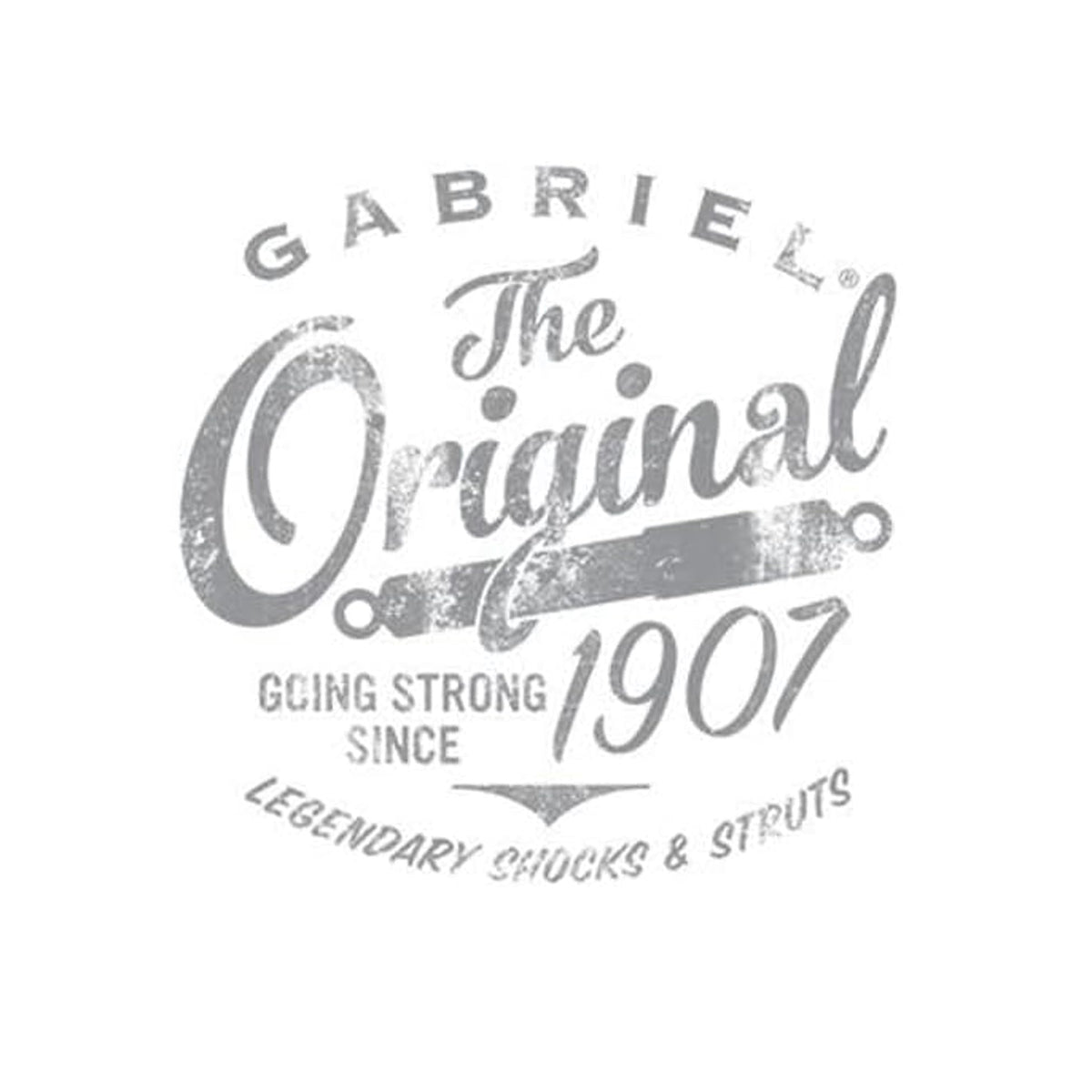 Gabriel damper beside ruler showing extended and collapsed length for correct sizing