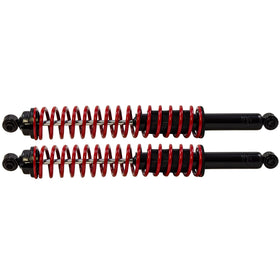 Gabriel front view of rear shock showing compact profile and reliable fitment benefit