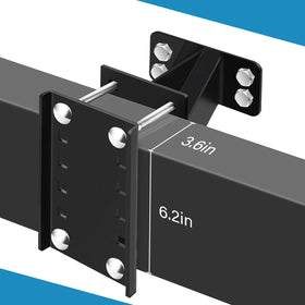 GADFISH bolt pattern detail and hardware showing universal compatibility