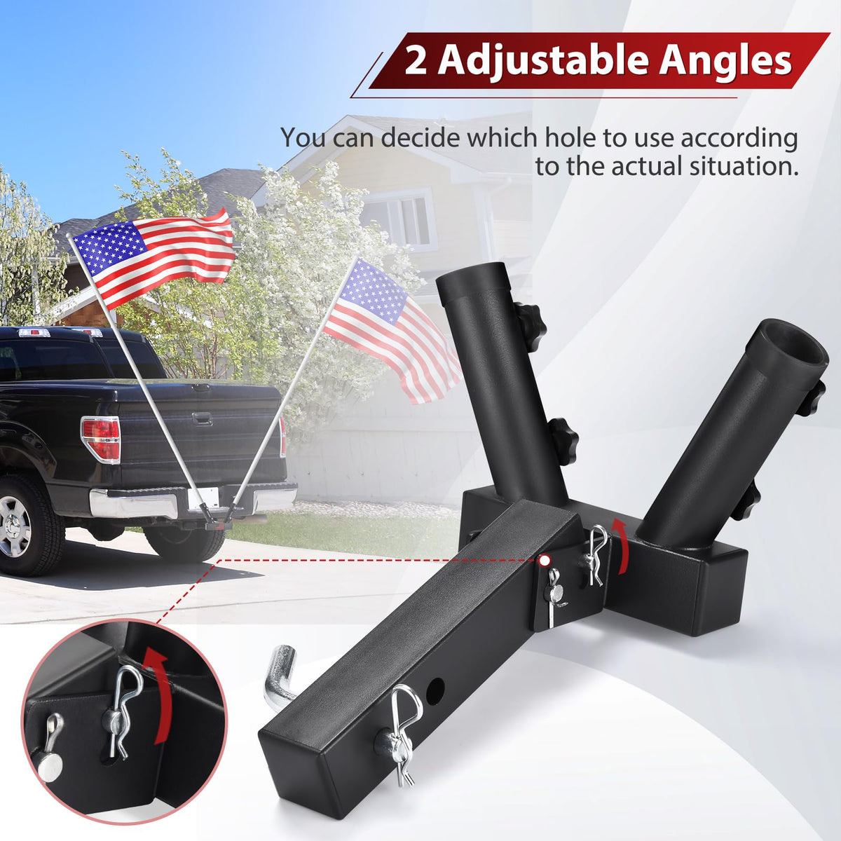 GADFISH integrated support beam detail prevents bending for stronger support