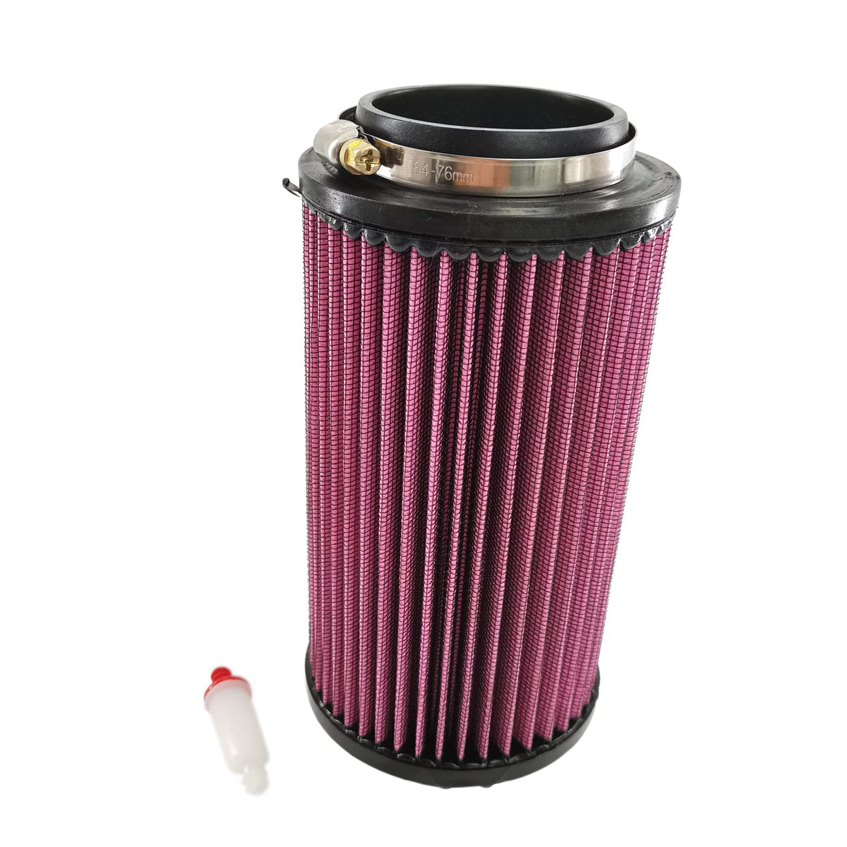 GaeaAuto air filter pleated-media close-up showing high-capacity texture for better airflow