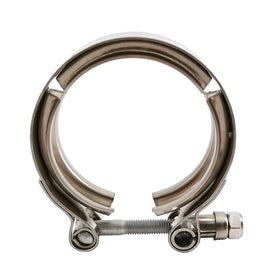 GaeaAuto clamp mounted on downpipe demonstrating reliable seal benefit