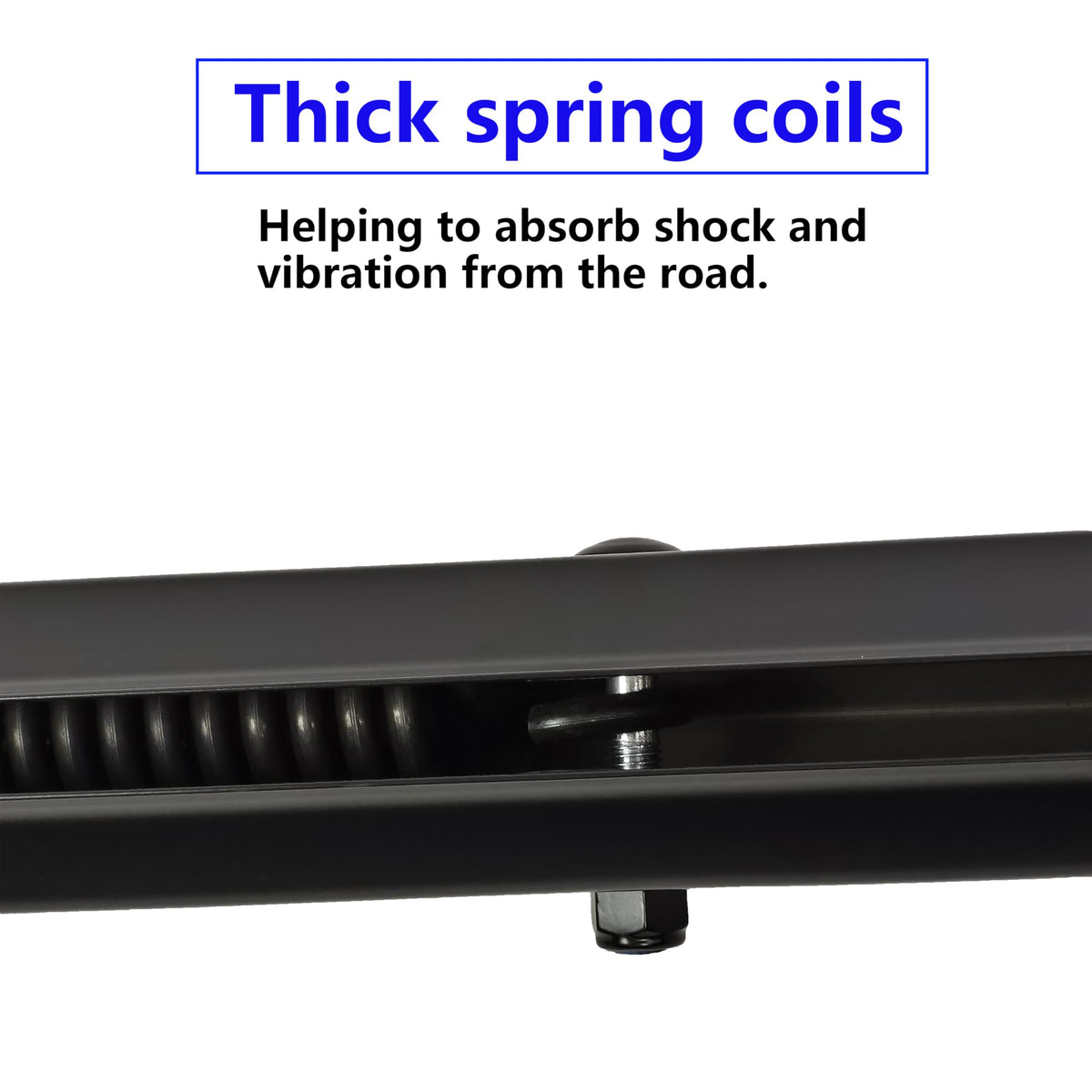 GaeaAuto close-up of spring-loaded mechanism for reduced mud flap movement