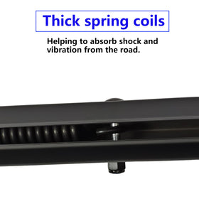 GaeaAuto close-up of spring-loaded mechanism for reduced mud flap movement