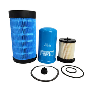 GaeaAuto kit front packaging showing included filters and OEM part numbers for quick identification