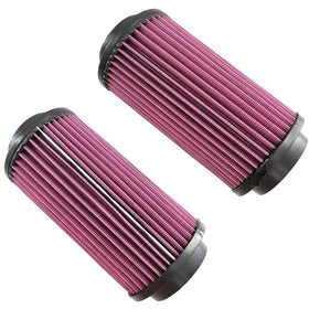 GaeaAuto fuel filter angled view illustrating compact design and reliable fuel flow