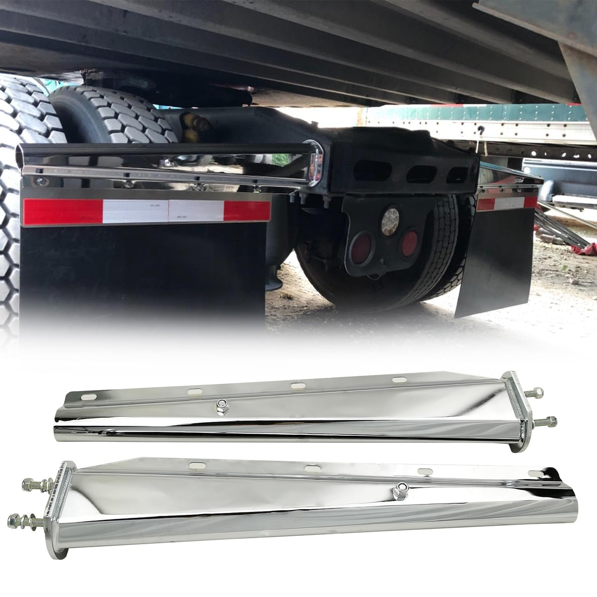 GaeaAuto installation hardware and nuts laid out for simple fitting