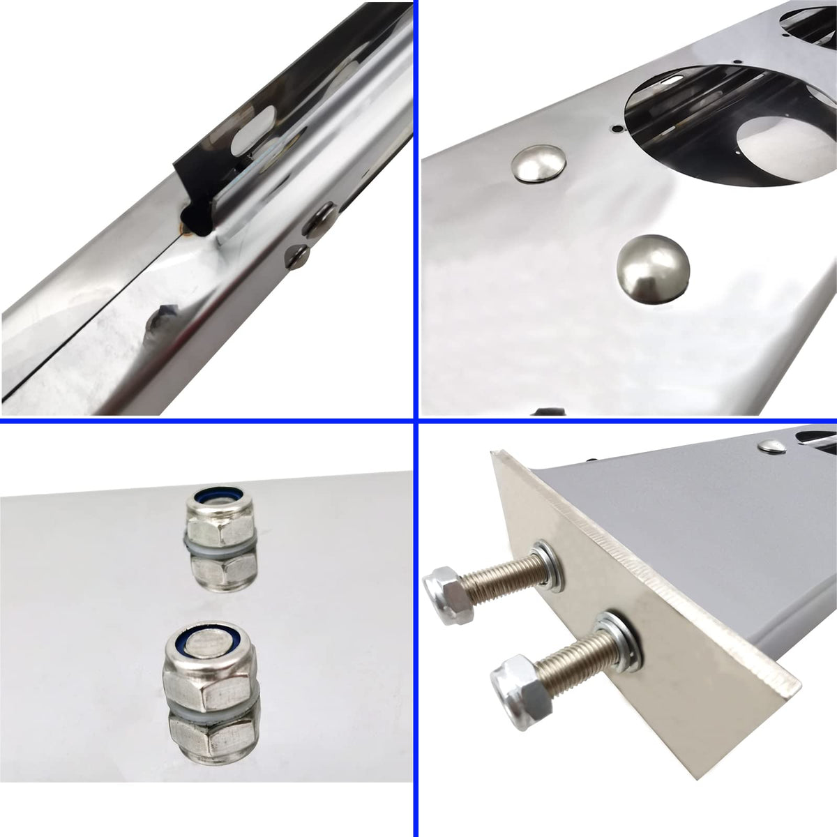 GaeaAuto stainless steel surface close-up showing corrosion resistance