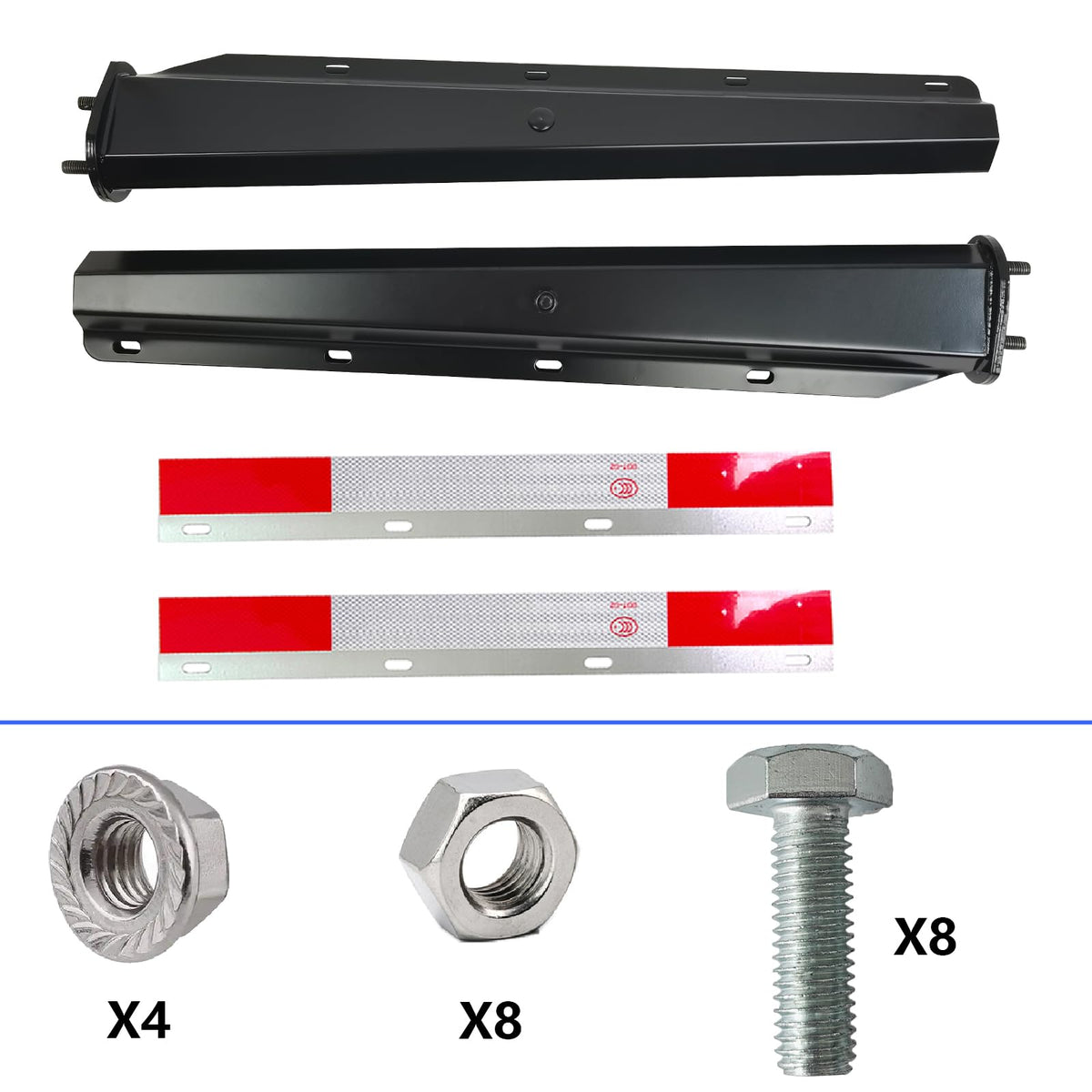 GaeaAuto mounted on truck rear driver side demonstrating secure attachment