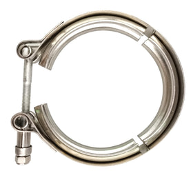 GaeaAuto clamp mounted on turbo flange demonstrating secure seal during use