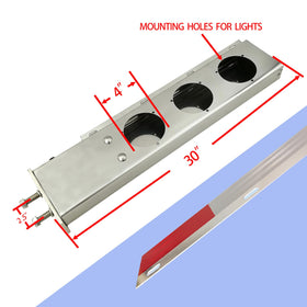 GaeaAuto side profile showing spring-loaded hanger design for stability