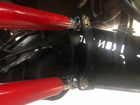 GaiRen heim joint beside ruler showing 3/4 inch shaft scale for correct fitment