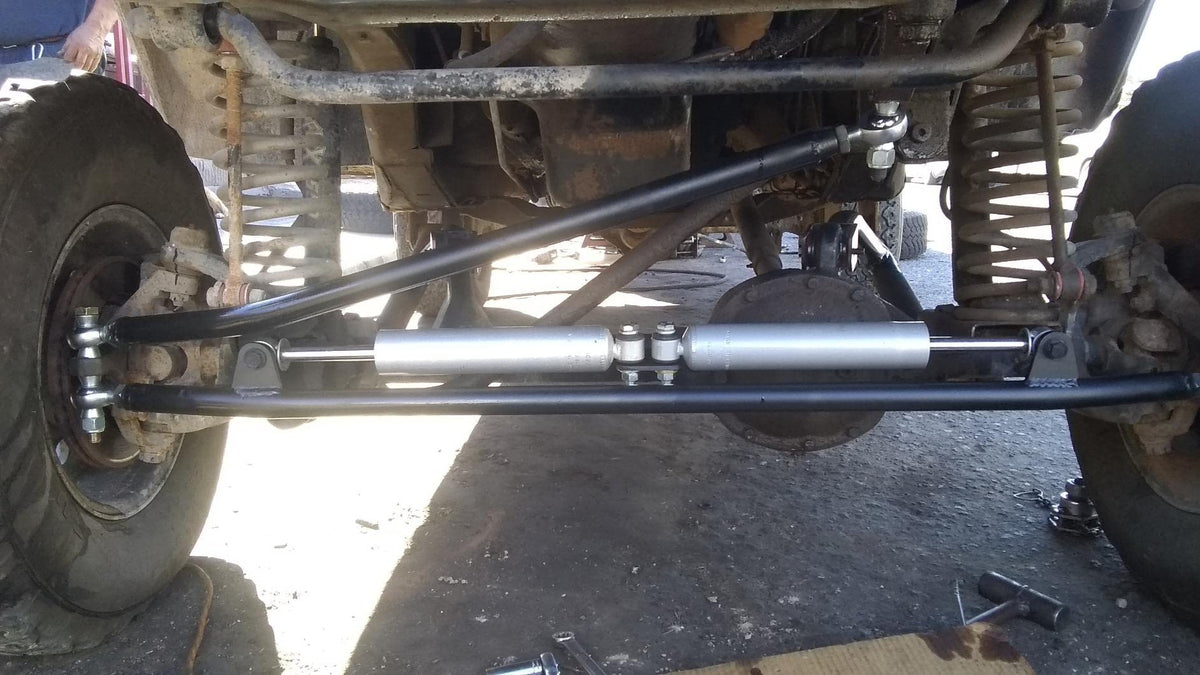 GaiRen installed on off-road vehicle suspension showing durable performance in use