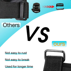 GAIZON metal buckle detail highlighting durable hardware and secure fastening