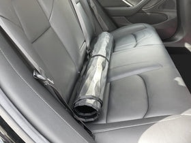 Galaxy Auto Shield in parking lifestyle scene providing privacy and UV protection