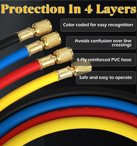 GallopMax self-sealing can tap displayed for safe refrigerant extraction