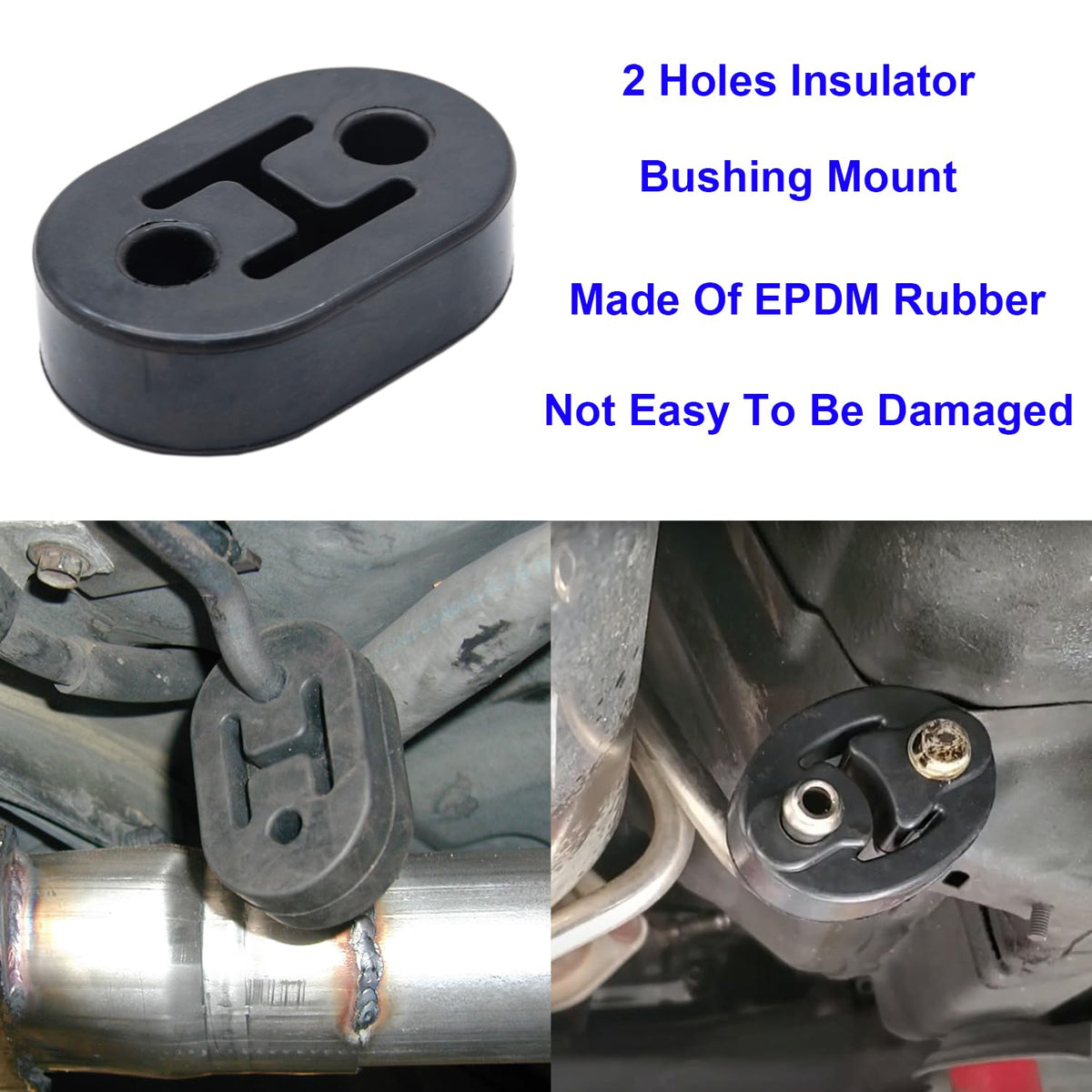 Ganluuree kit staged in garage setting showing tools and benefit of on-hand exhaust repairs
