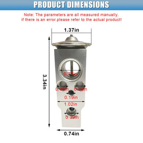 GAOLAOSY side detail of aluminum valve highlighting corrosion-resistant finish