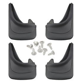 GAOLAOSY front view of mud flaps showing fit and protection