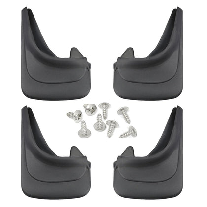 GAOLAOSY front view of mud flaps showing fit and protection
