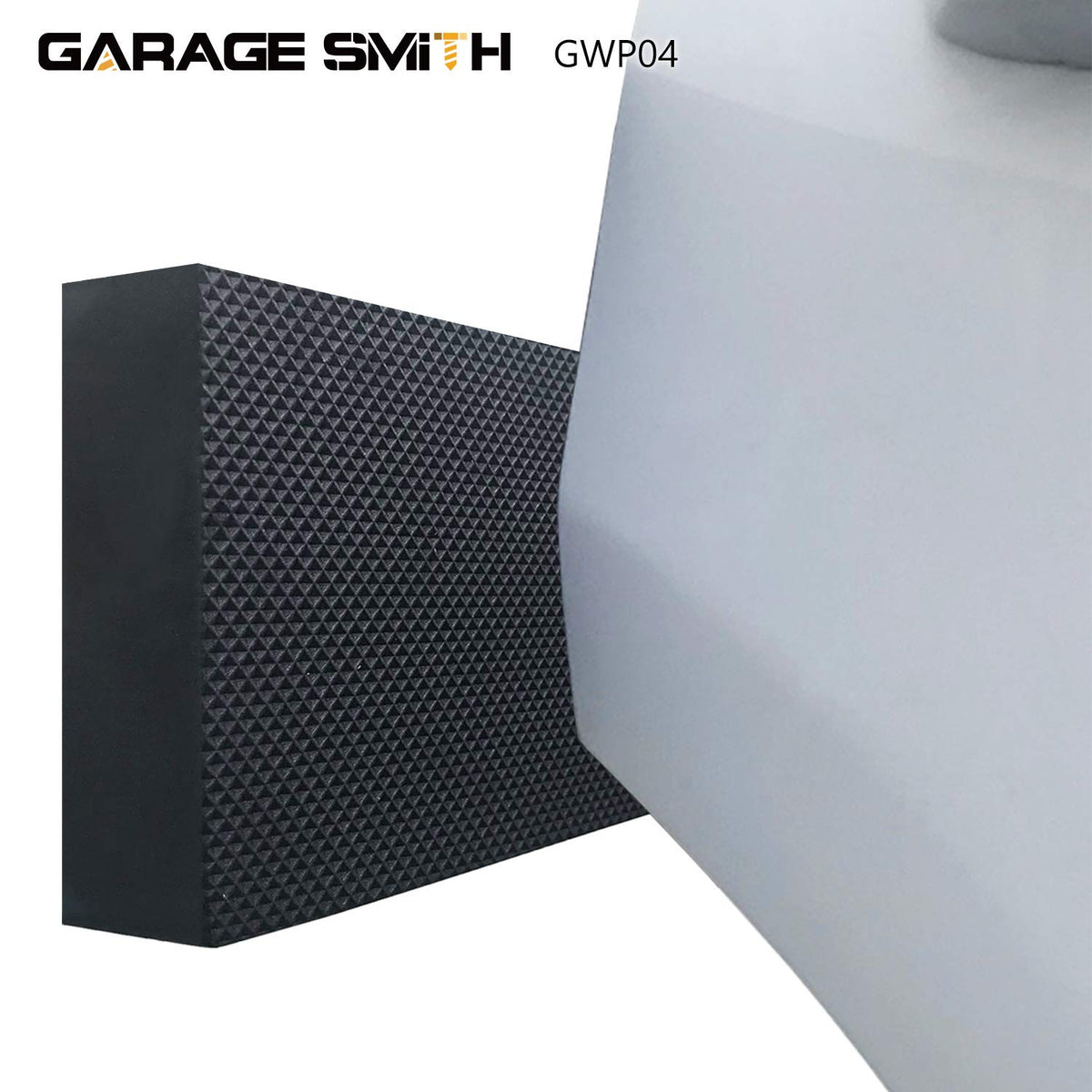 Garage Smith close-up of diamond-textured waterproof surface for scratch resistance