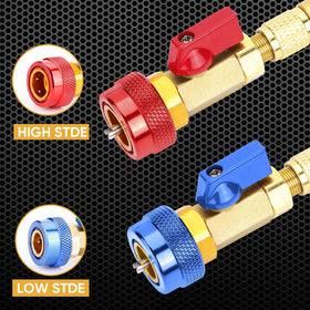 GarberielG Light pressure port detail showing durable threads for secure, leak-reducing connection