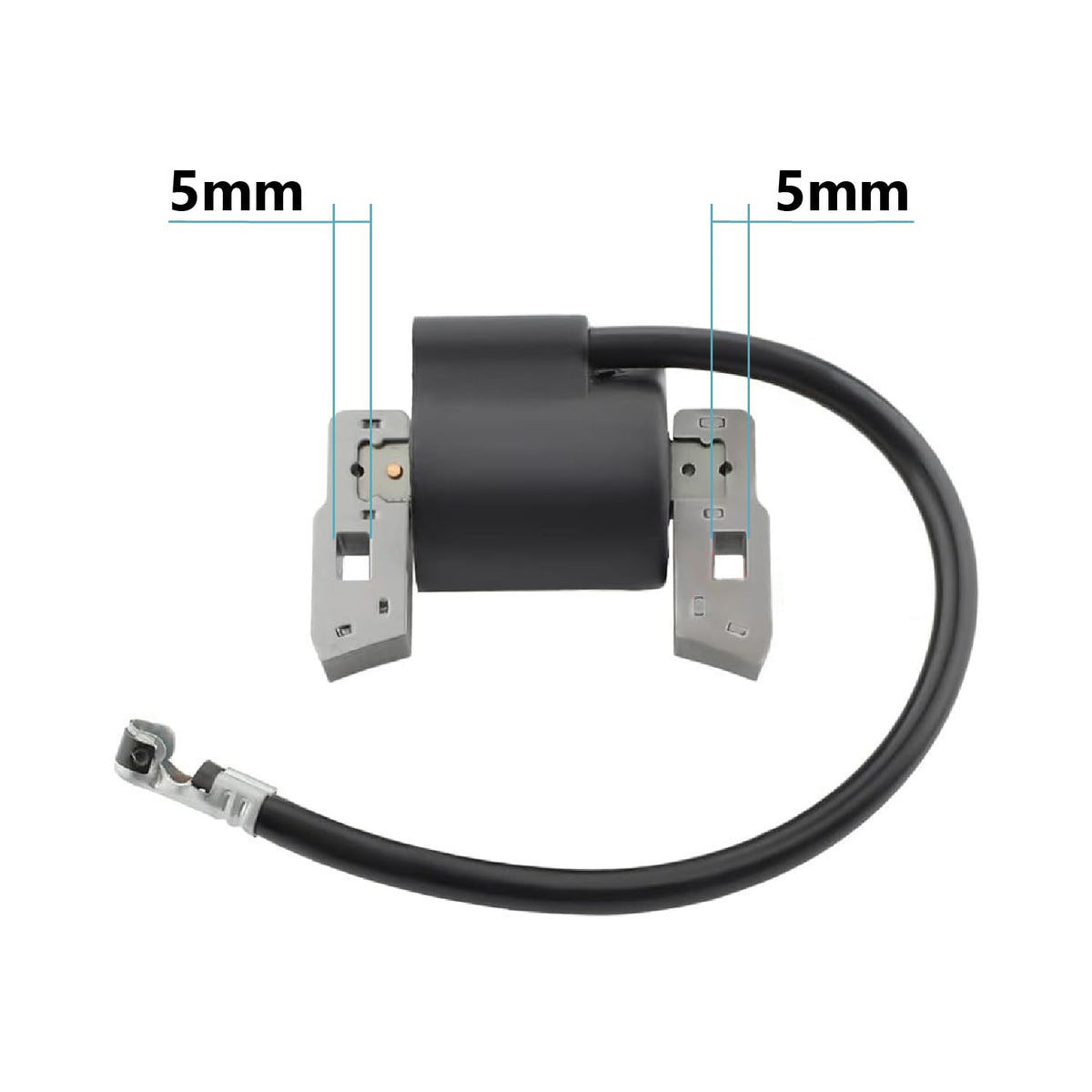 GardenP+ gap measurement closeup showing correct air gap setup benefit